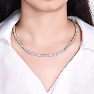 Detachable Sparkling Bowknot Necklace