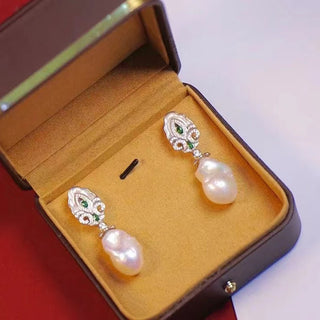 Oceanic Treasure Pearl Earrings