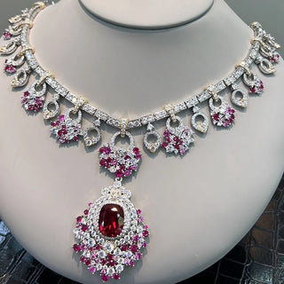 The Maharani Ruby Necklace