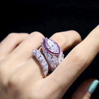 Serpent Ruby Ring